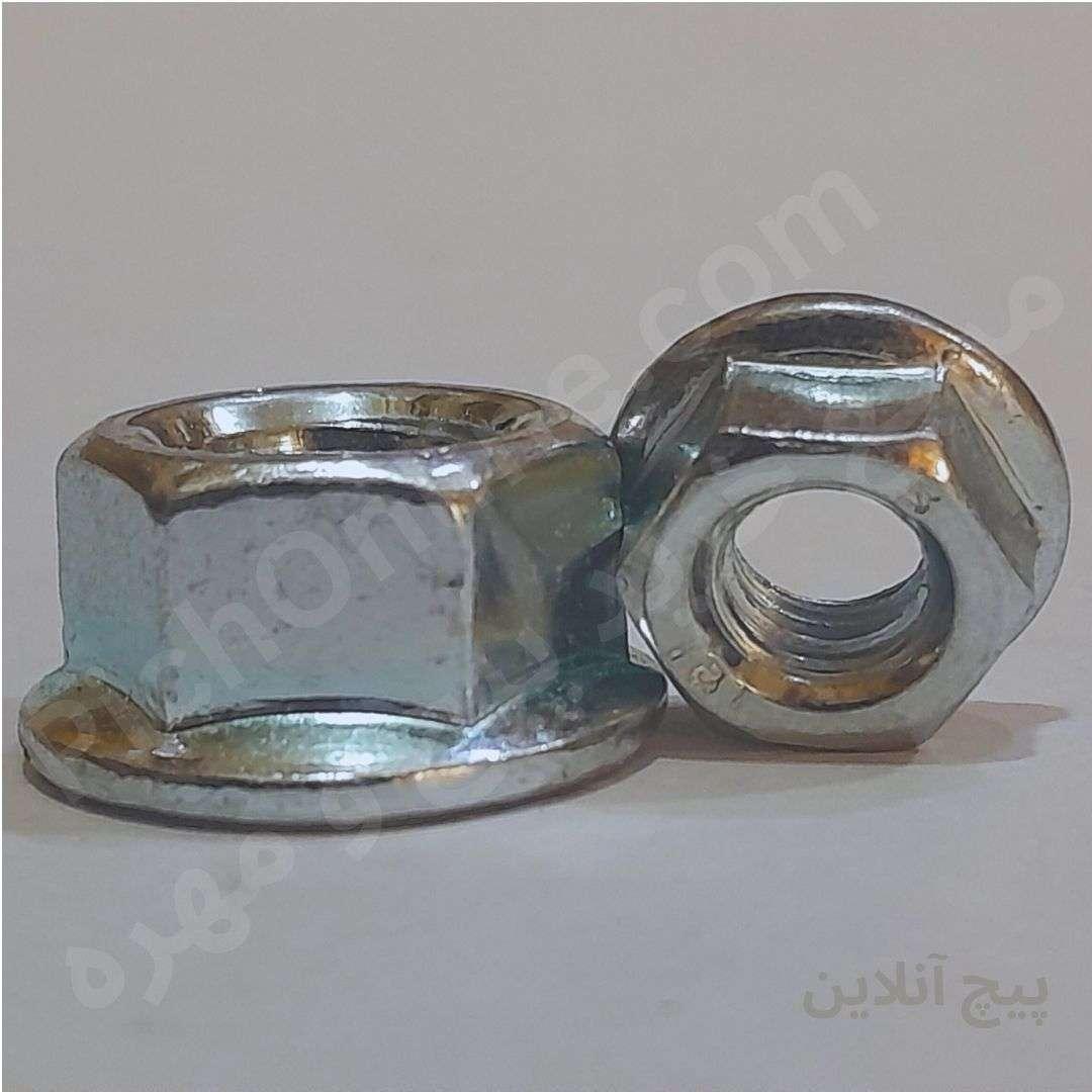 مهره واشردار DIN6923 چینی درجه یک|High-Quality Chinese DIN6923 Flanged Nut